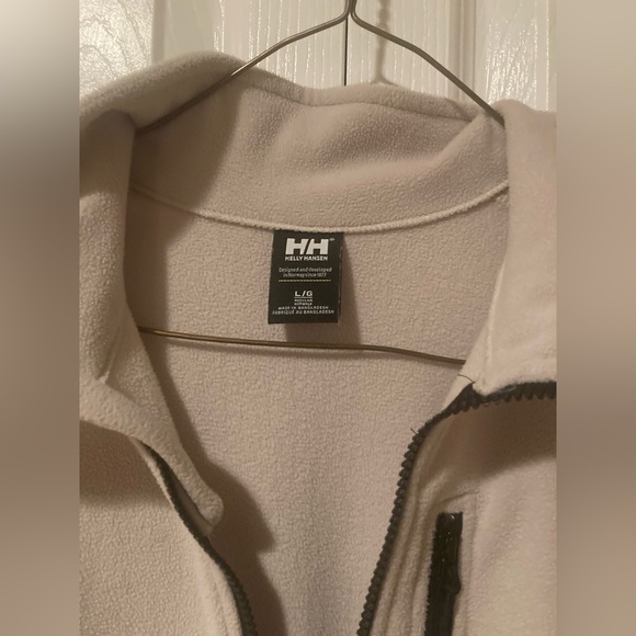 Large Helly Hansen Soft Fleece Zip up Sweater - Picture 2 of 4